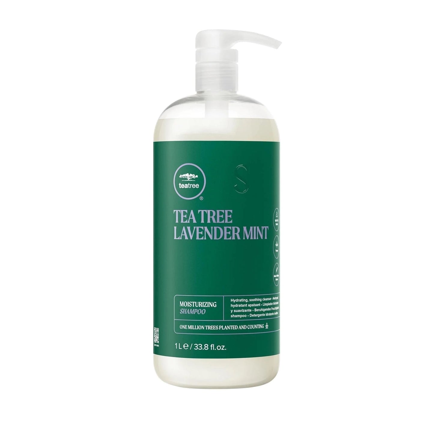Paul Mitchell Tea Tree Lavender Mint Moisturizing Shampoo 33.8 oz VIP Extensions