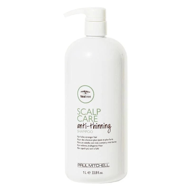 Paul Mitchell Tea Tree Scalp Care Anti-Thinning Shampoo 33.8 oz VIP Extensions