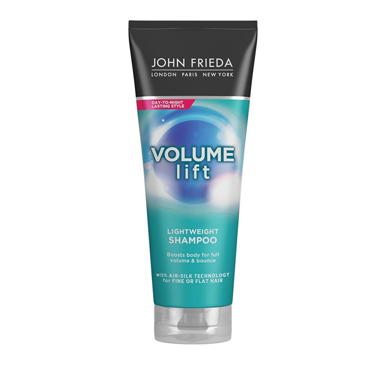 John Frieda Volume Lift Shampoo for Fine Hair - Vegan, Color-Safe, 8.45 fl oz Beauty Care Bag