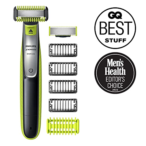 Philips Norelco OneBlade Face + Body Hybrid Electric Trimmer and Shaver, QP2630/70