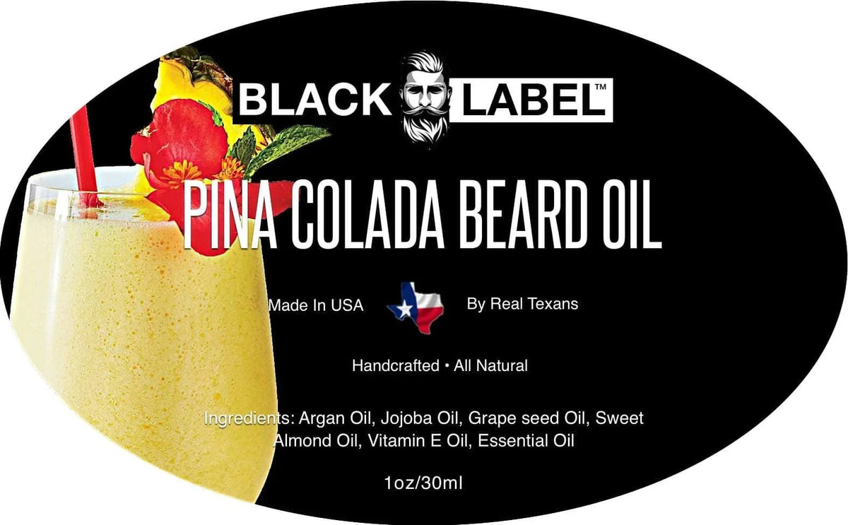 Pina Colada Beard Oil Blacklabel Beard Company