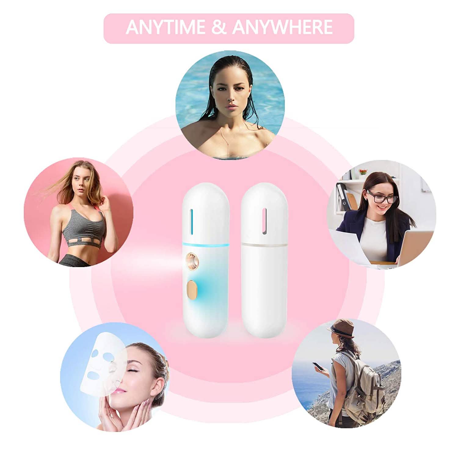 Portable Mini Face Steamer DailySale