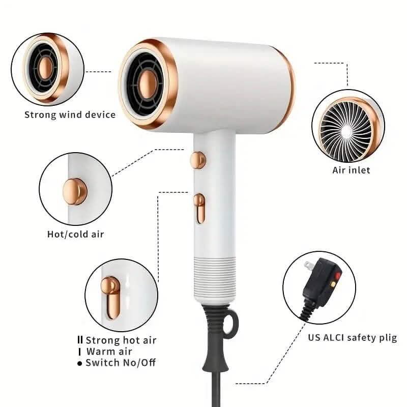 Powerful Ionic Hair Dryer with Diffuser DailySale