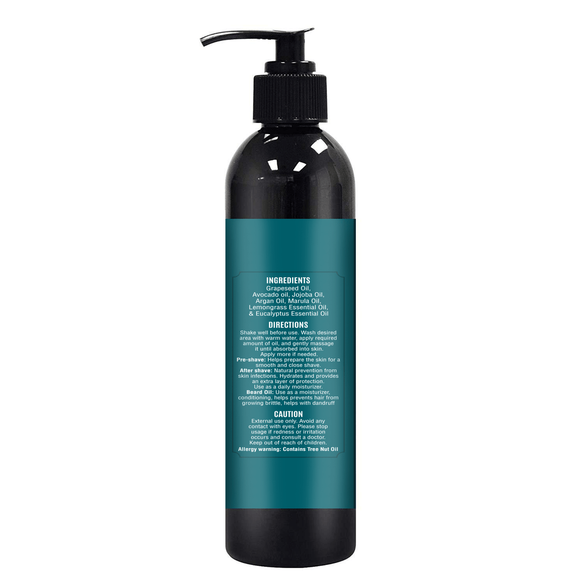 Pre shave Oil - Lemongrass & Eucalyptus The Henna Guys