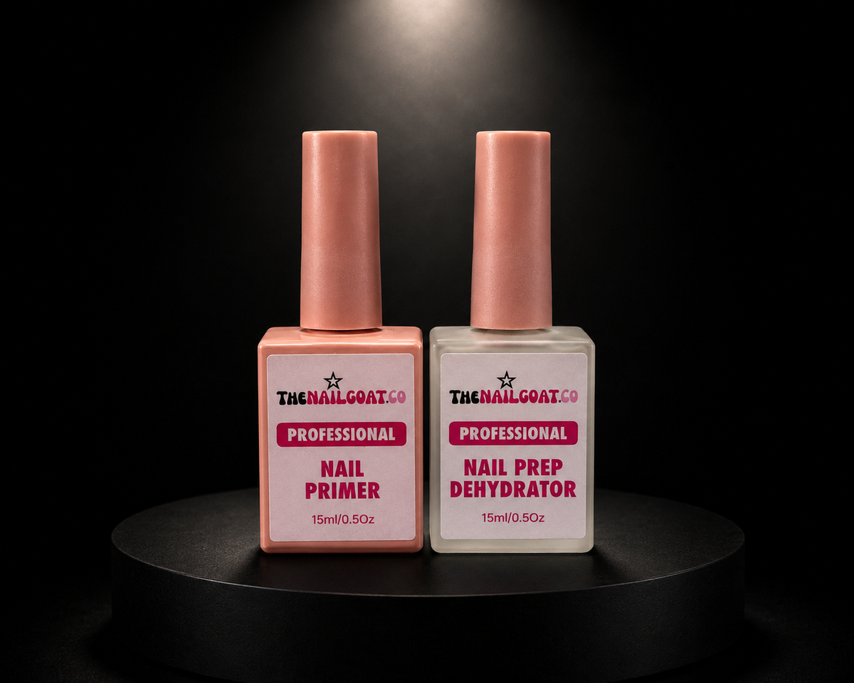 Acid-Free Nail Prep Duo – Primer & Dehydrator for Nail Enhancements TheNailGoat.Co