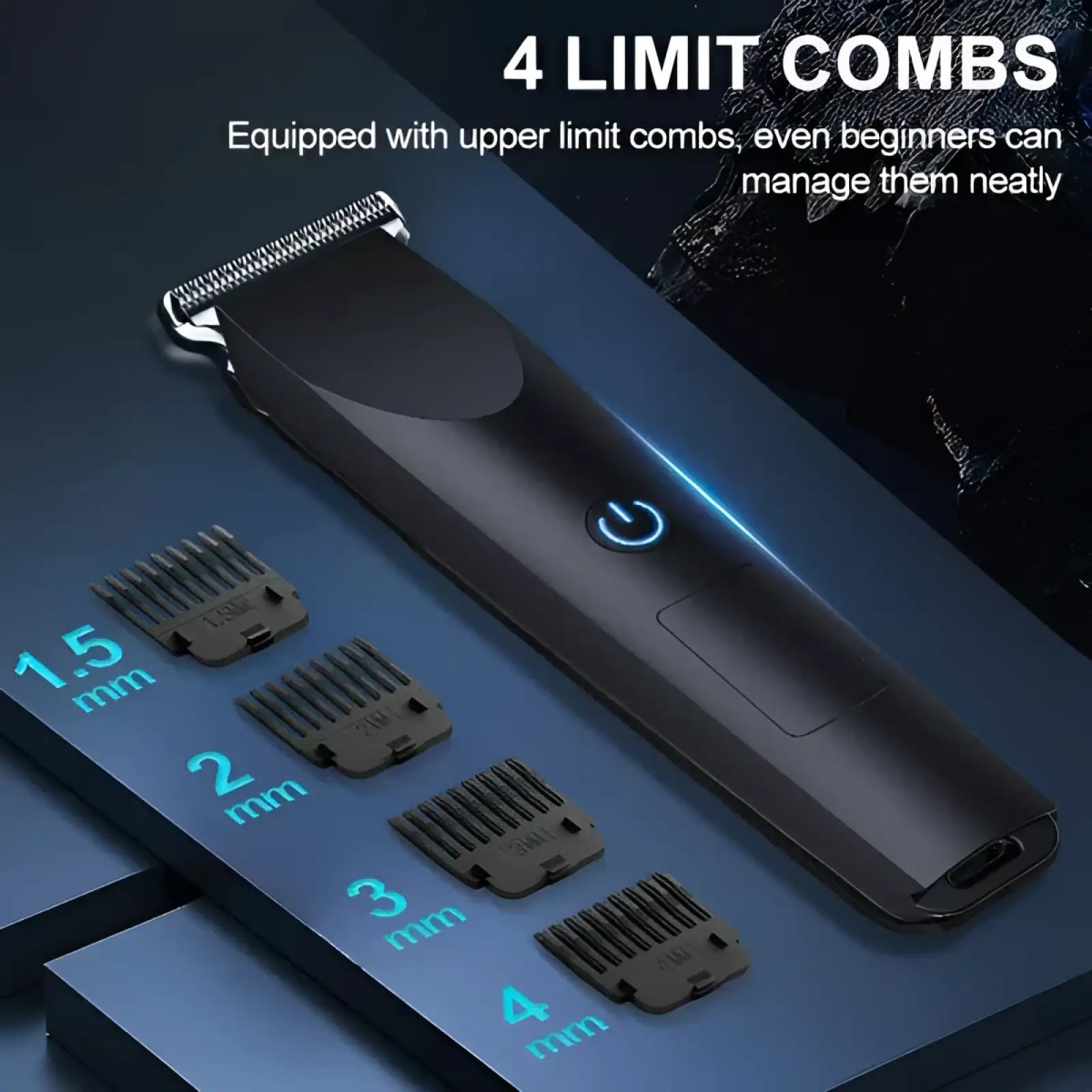 Professional Cordless Hair Clipper and Beard Trimmer Set ARBA Global