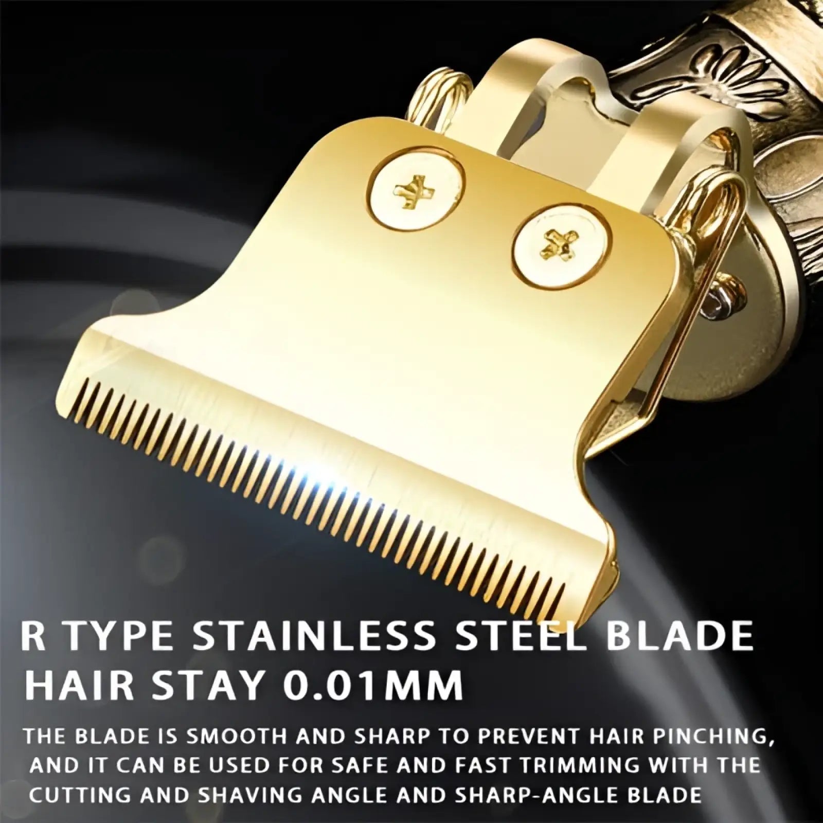 Professional Cordless Hair Clippers Gold Beard Trimmer ARBA Global