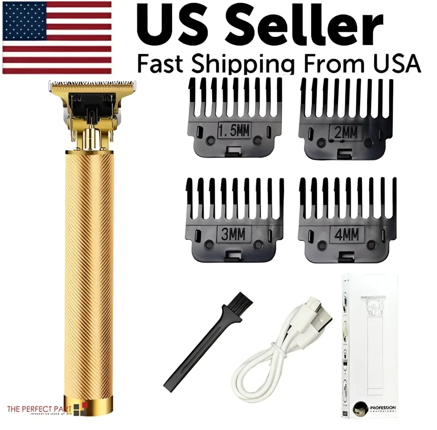 Professional Cordless Hair Trimmer and Beard Clipper ARBA Global