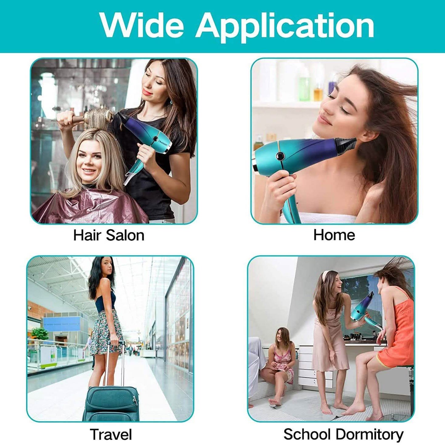 Professional Salon Hair Dryer 2300W DailySale