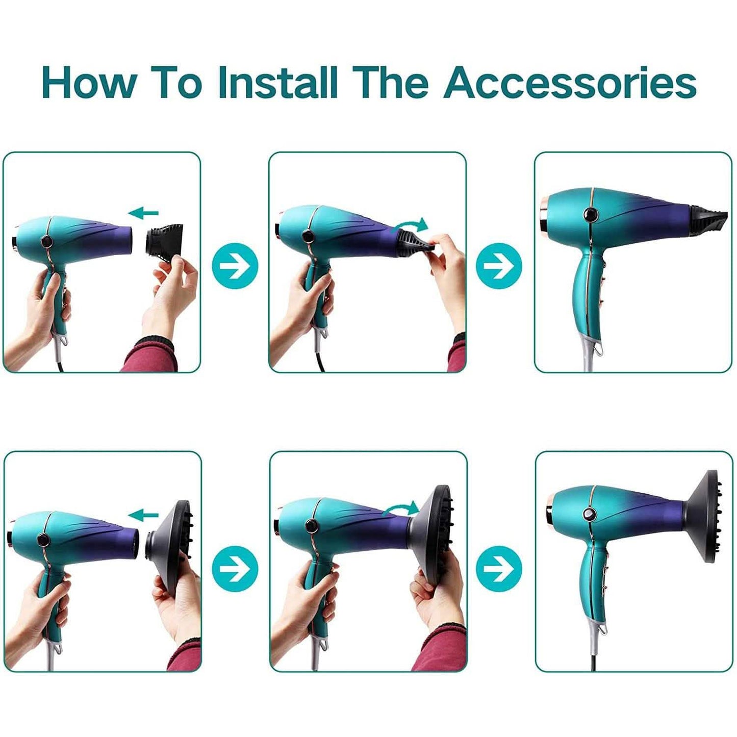 Professional Salon Hair Dryer 2300W DailySale