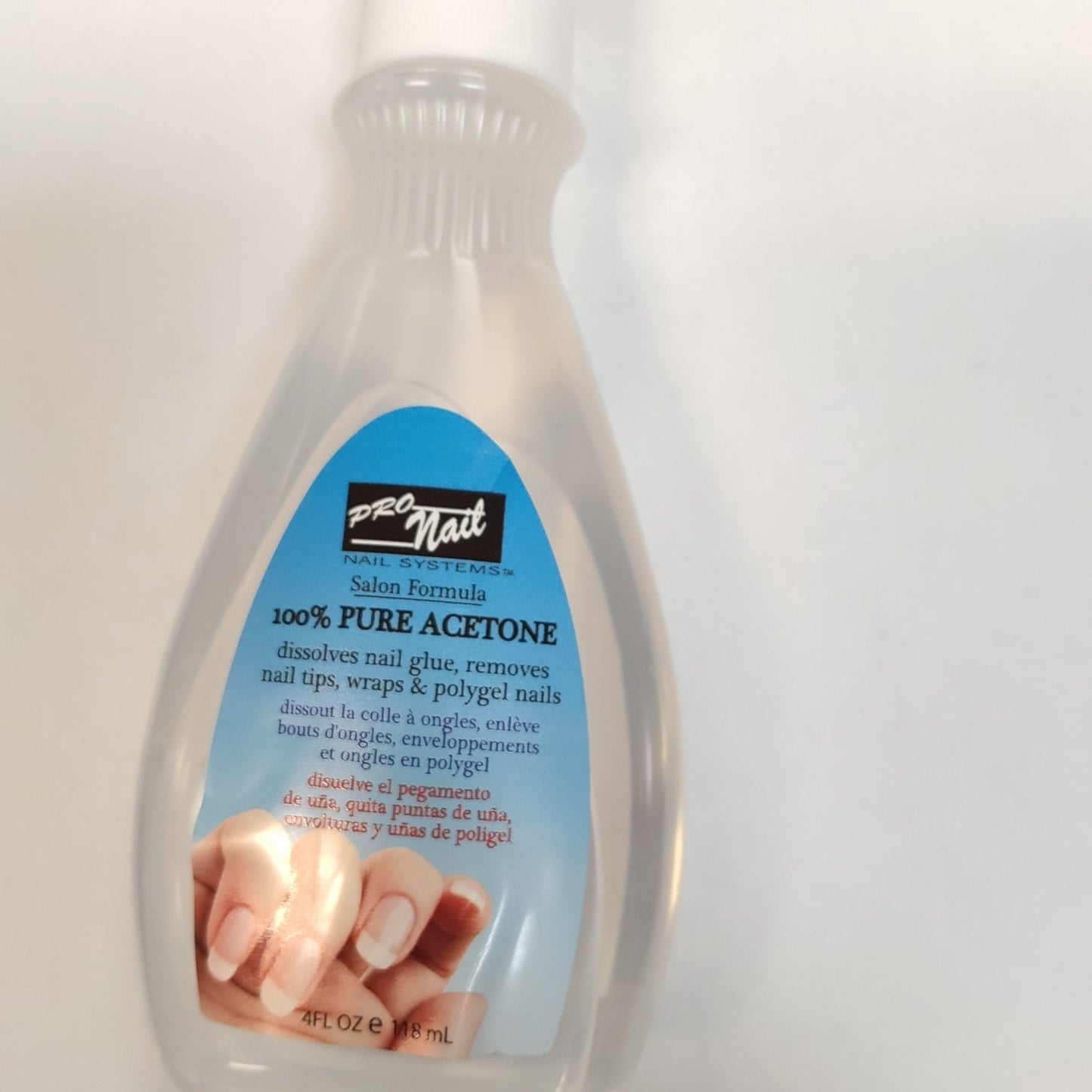 Pronail Pure Acetone, 4 oz VIP Extensions