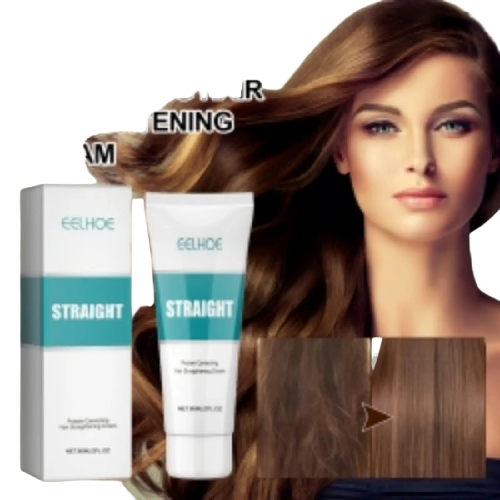 Protein Correcting Hair Straightening Cream with Brush ARBA Global