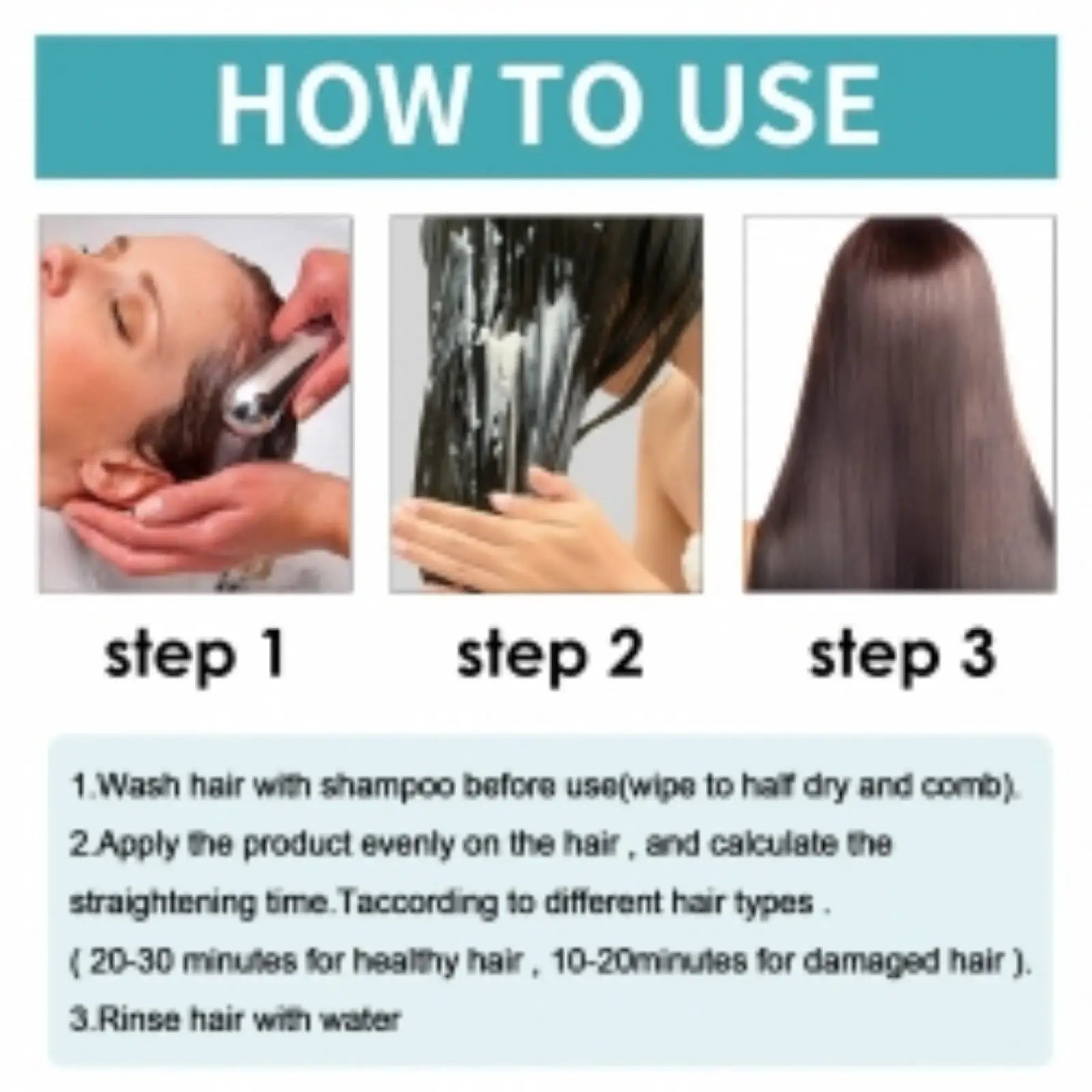 Protein Correcting Hair Straightening Cream with Brush ARBA Global