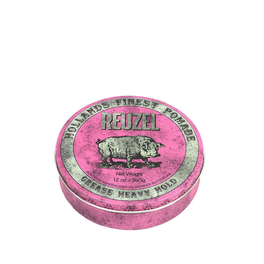 Reuzel Pink Heavy Grease 340g - Strong Hold Hair Styling Product for Coarse or Thick Hair Beauty Care Bag