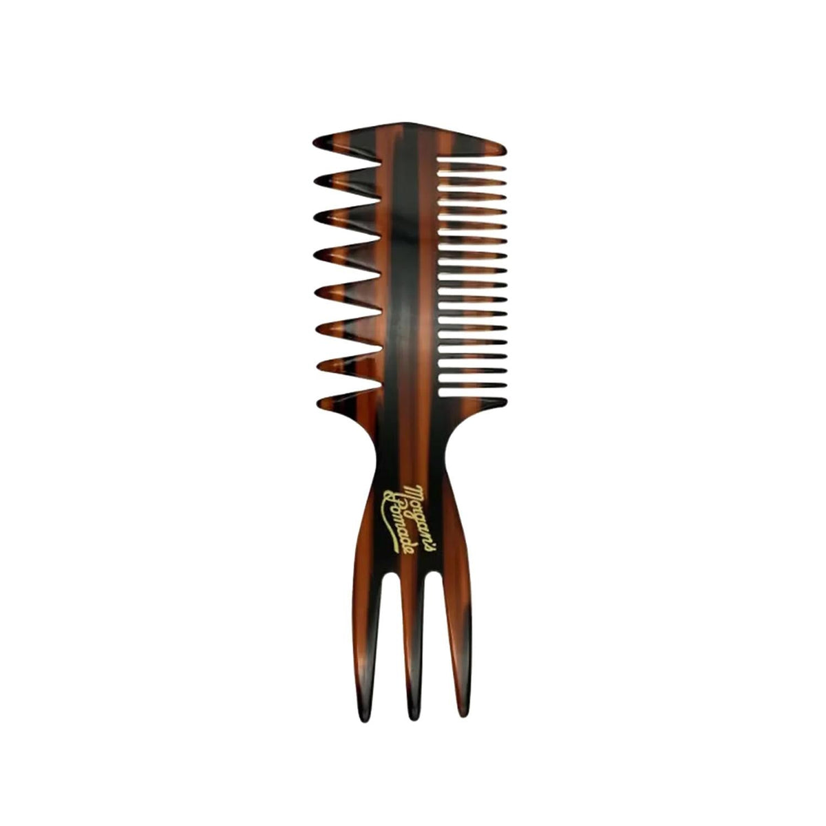 Morgan's Pomade Afro Styling Comb 3-Stage Professional Comb Beauty Care Bag
