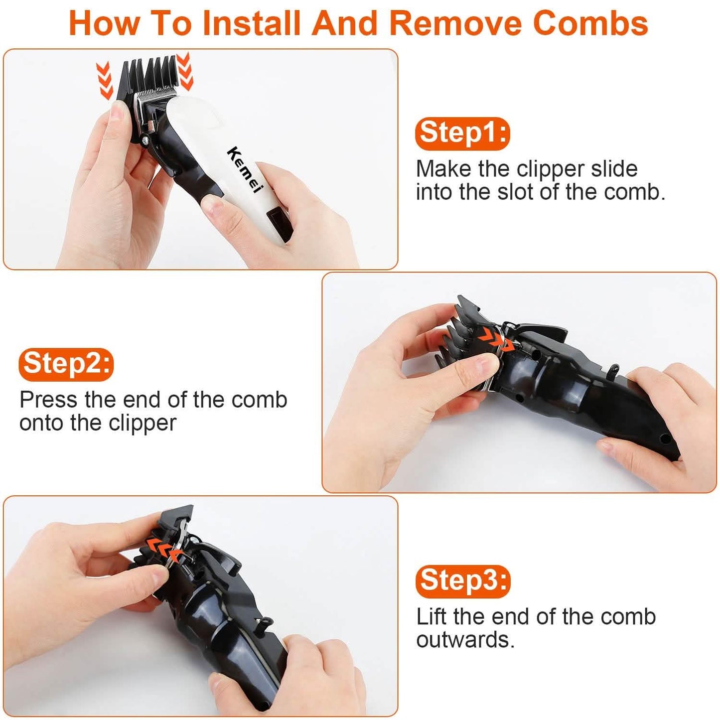 Rechargeable Cordless Hair Clipper DailySale