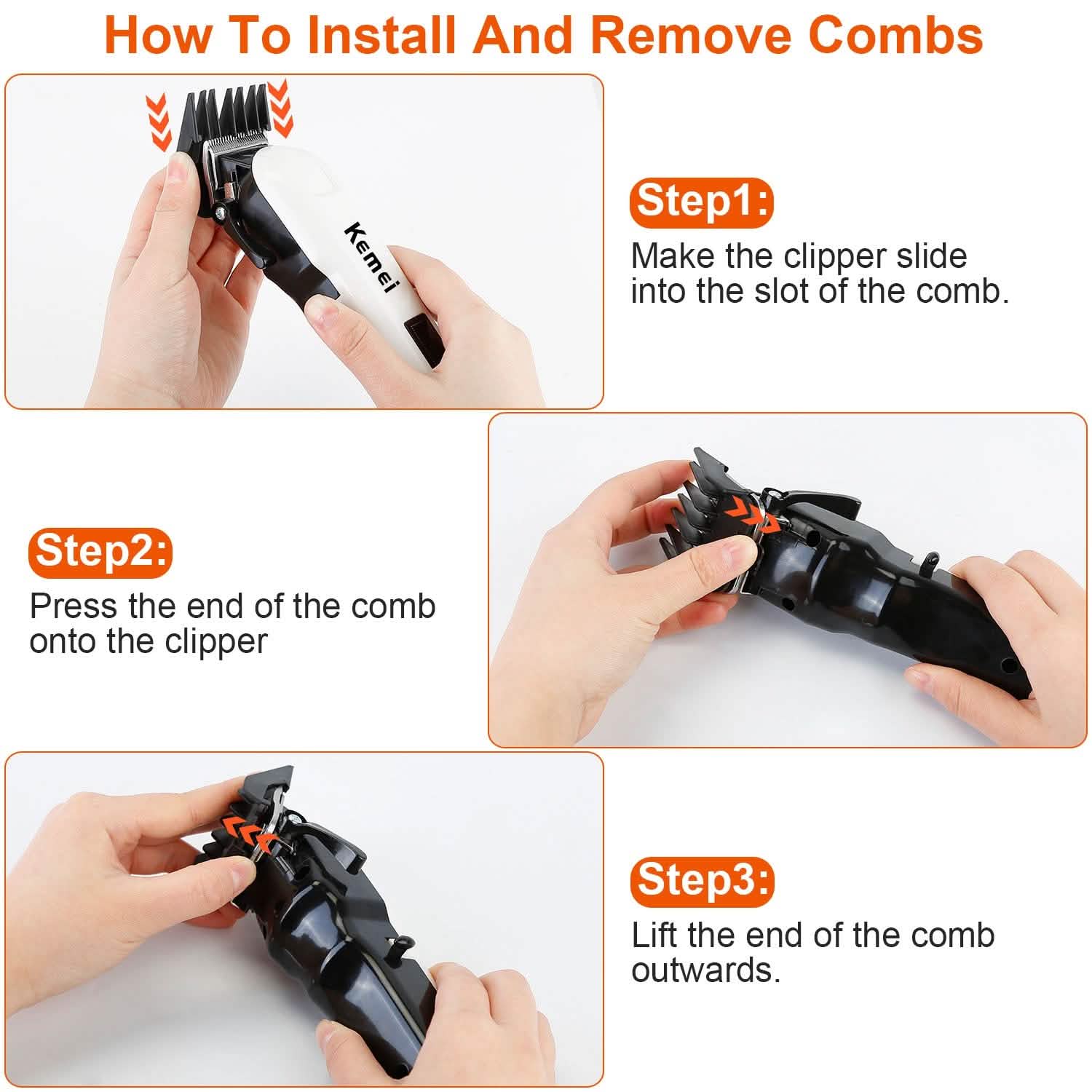 Rechargeable Cordless Hair Clipper DailySale