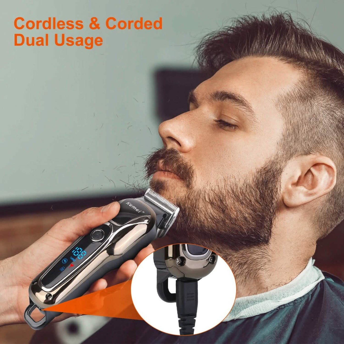 Rechargeable Electric Hair Clipper DailySale