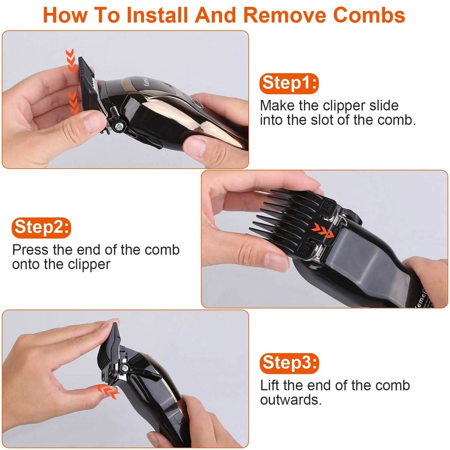 Rechargeable Electric Hair Clipper DailySale