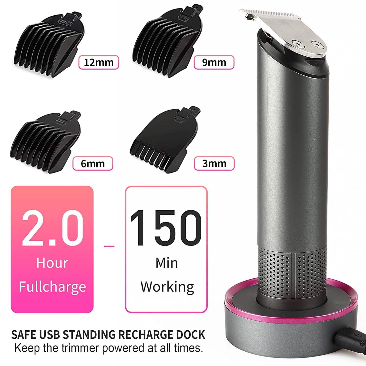 Rechargeable Hair Trimmer for Women DailySale