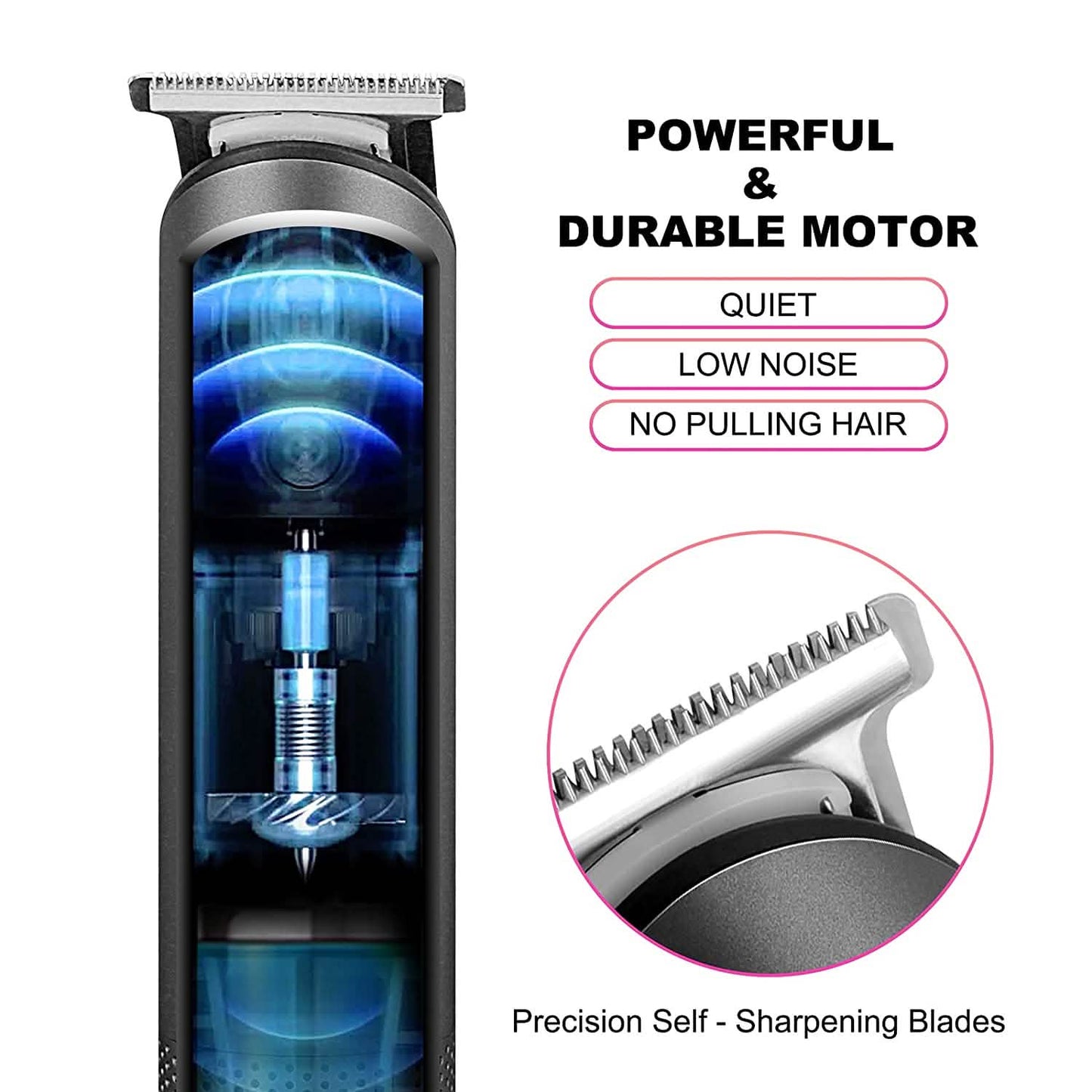 Rechargeable Hair Trimmer for Women DailySale