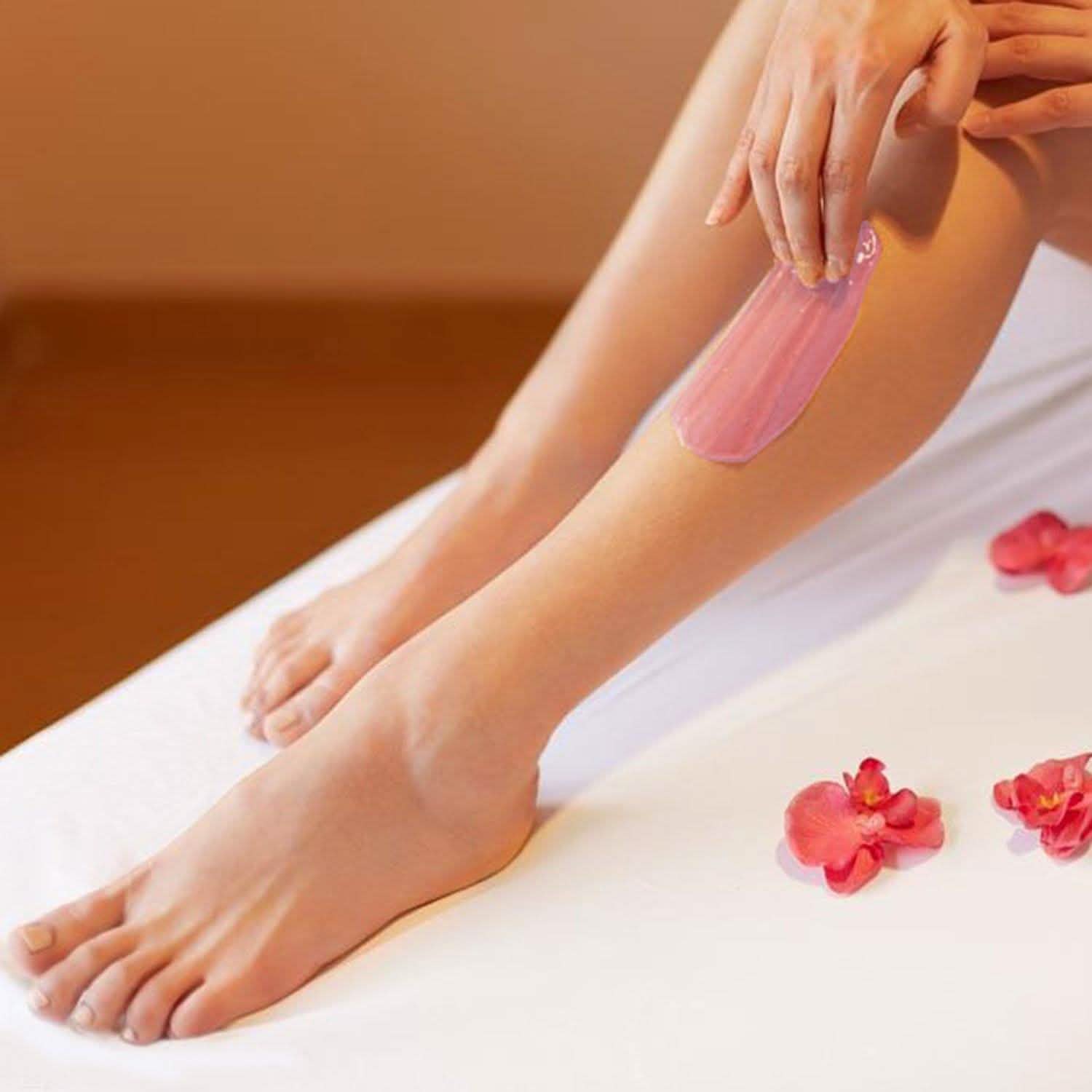 Red Hard Wax Beans Hair Removal Painless Warmer Waxing Beans Natural Pearl DailySale