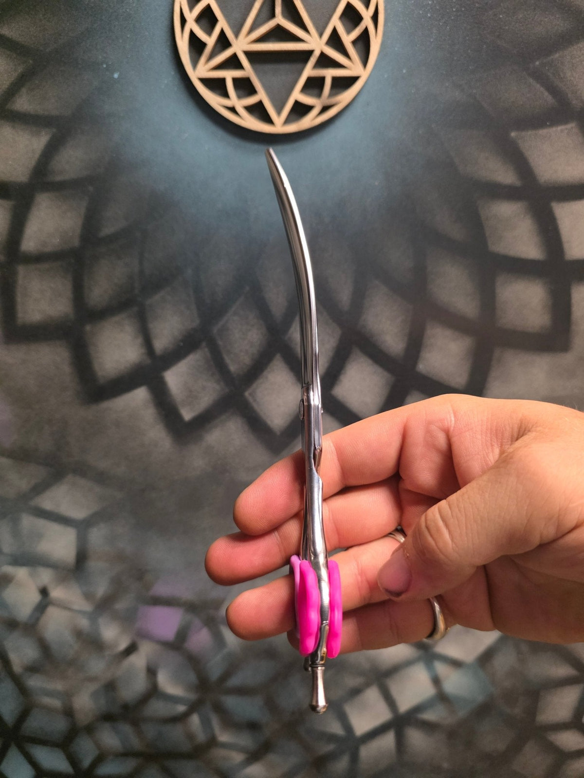 Reiki Shears - 7.5 Curved Axis Reiki Shears