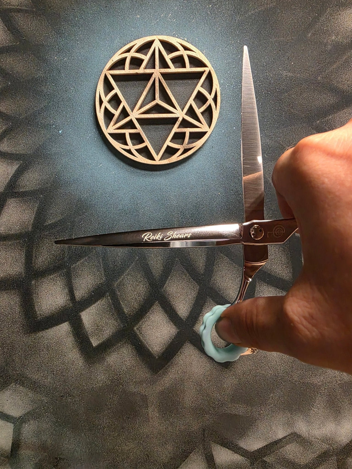Reiki Shears - 7.5 Straight Axis Reiki Shears