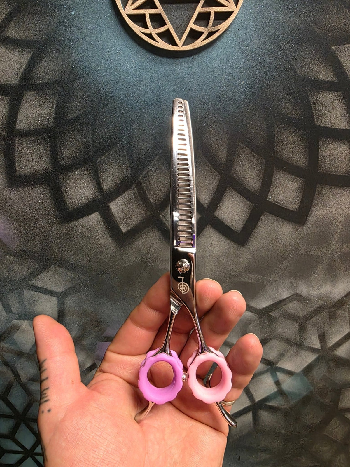 Reiki Shears - Curved Chunker - Money Maker Series Reiki Shears