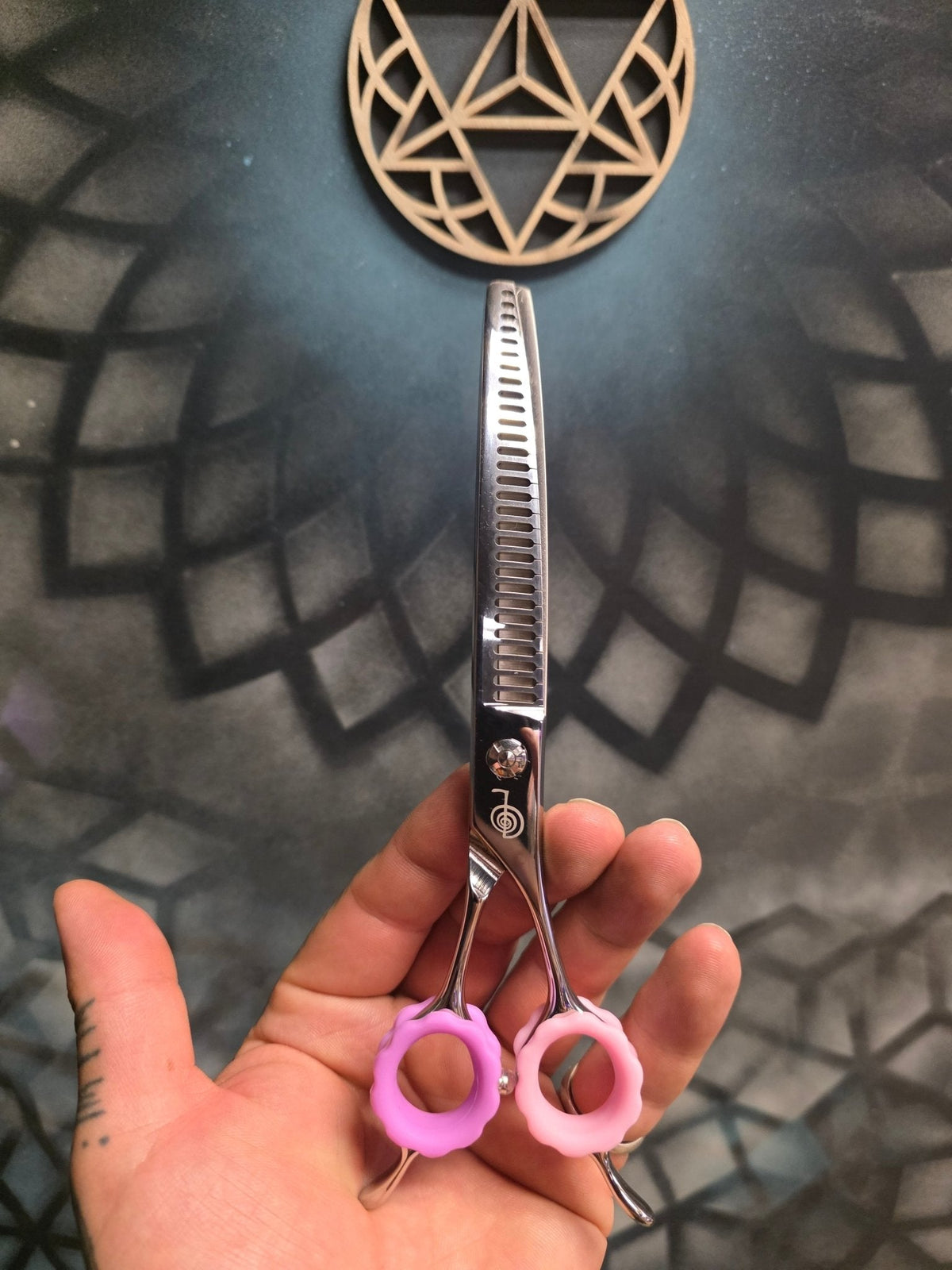 Reiki Shears - Curved Chunker - Money Maker Series Reiki Shears