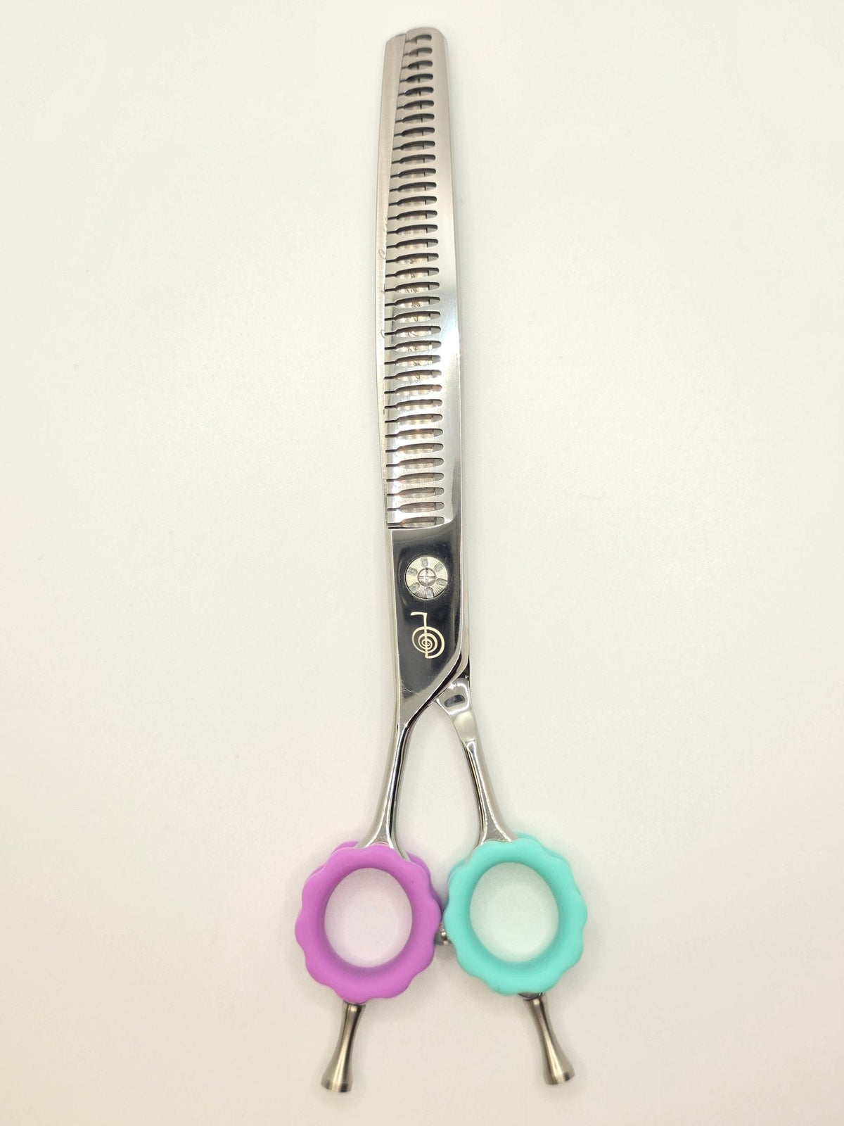 Reiki Shears - Southpaw Curved Blender - Cat The Dog Groomer Signature Collection Reiki Shears