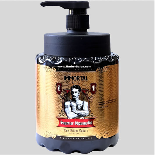 IMMORTAL One Million Dollars Shaving Gel | 100ML – 34 FL. OZ.