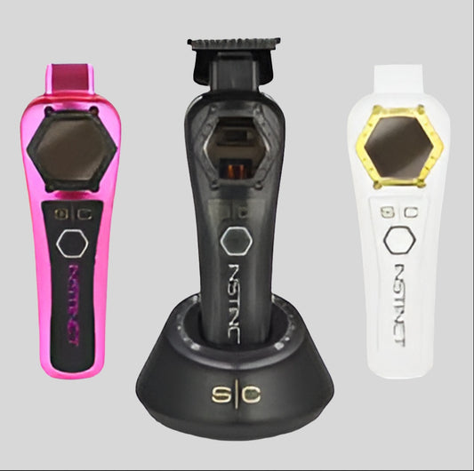 Stylecraft Instinct Metal Edition Hair Trimmer Professional Cordless IN2 Vector Motor with Intuitive Torque Control