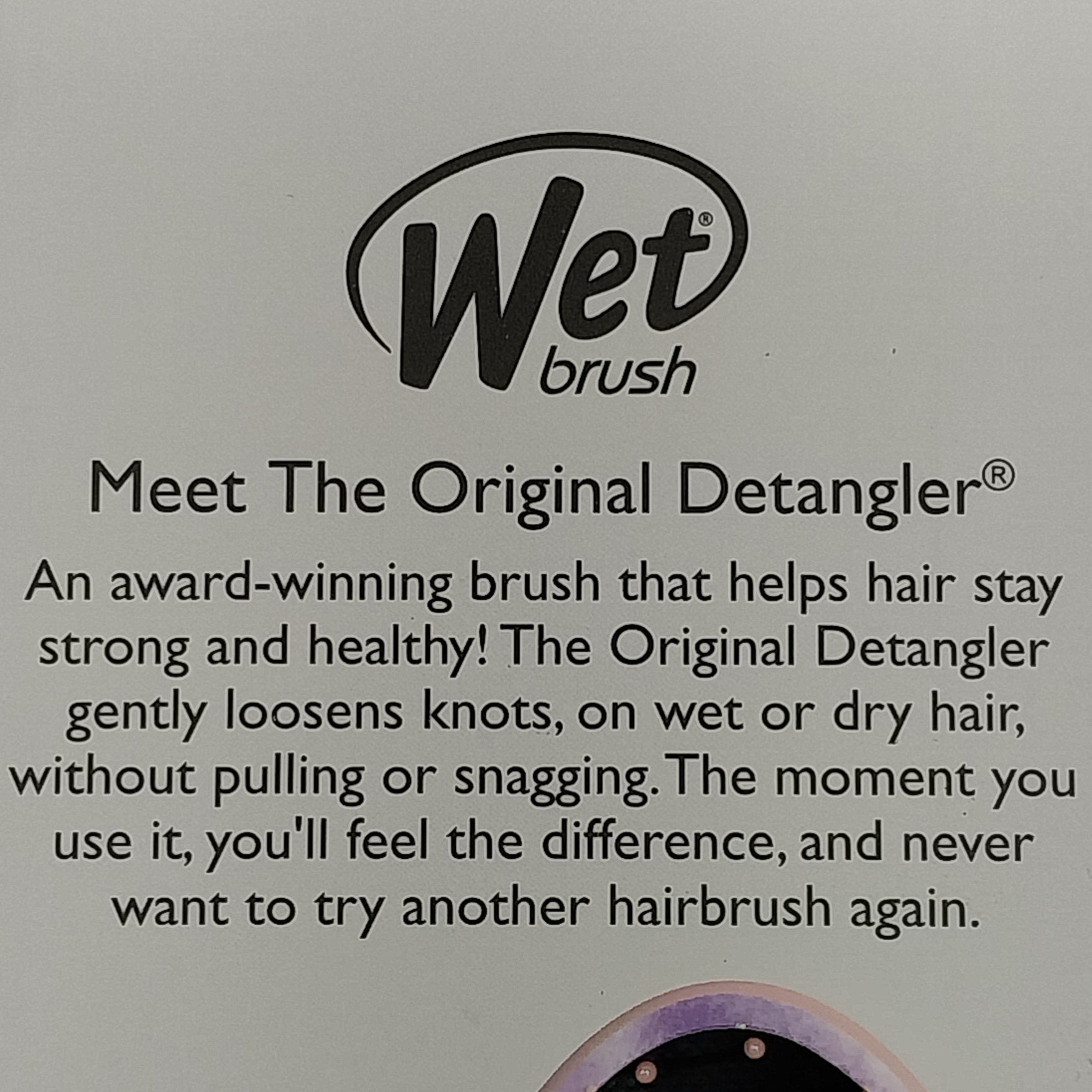 WET BRUSH (4 PACK) Original Detangler Hair Brush Pink / Purple Watermark Pattern PayWut