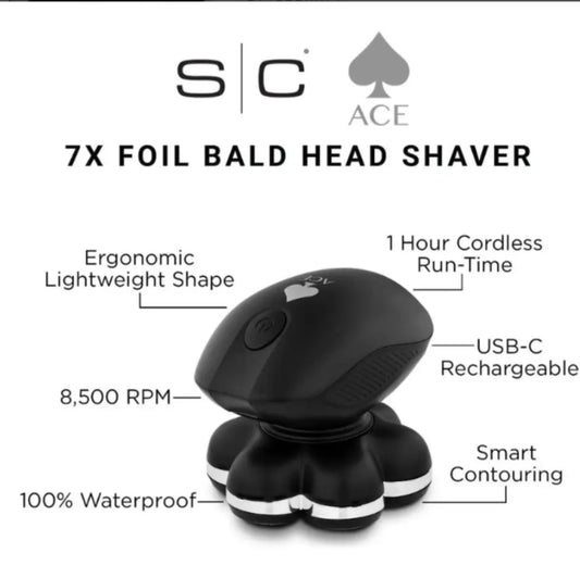 Stylecraft Ace Bald Head Shaver | SC804B