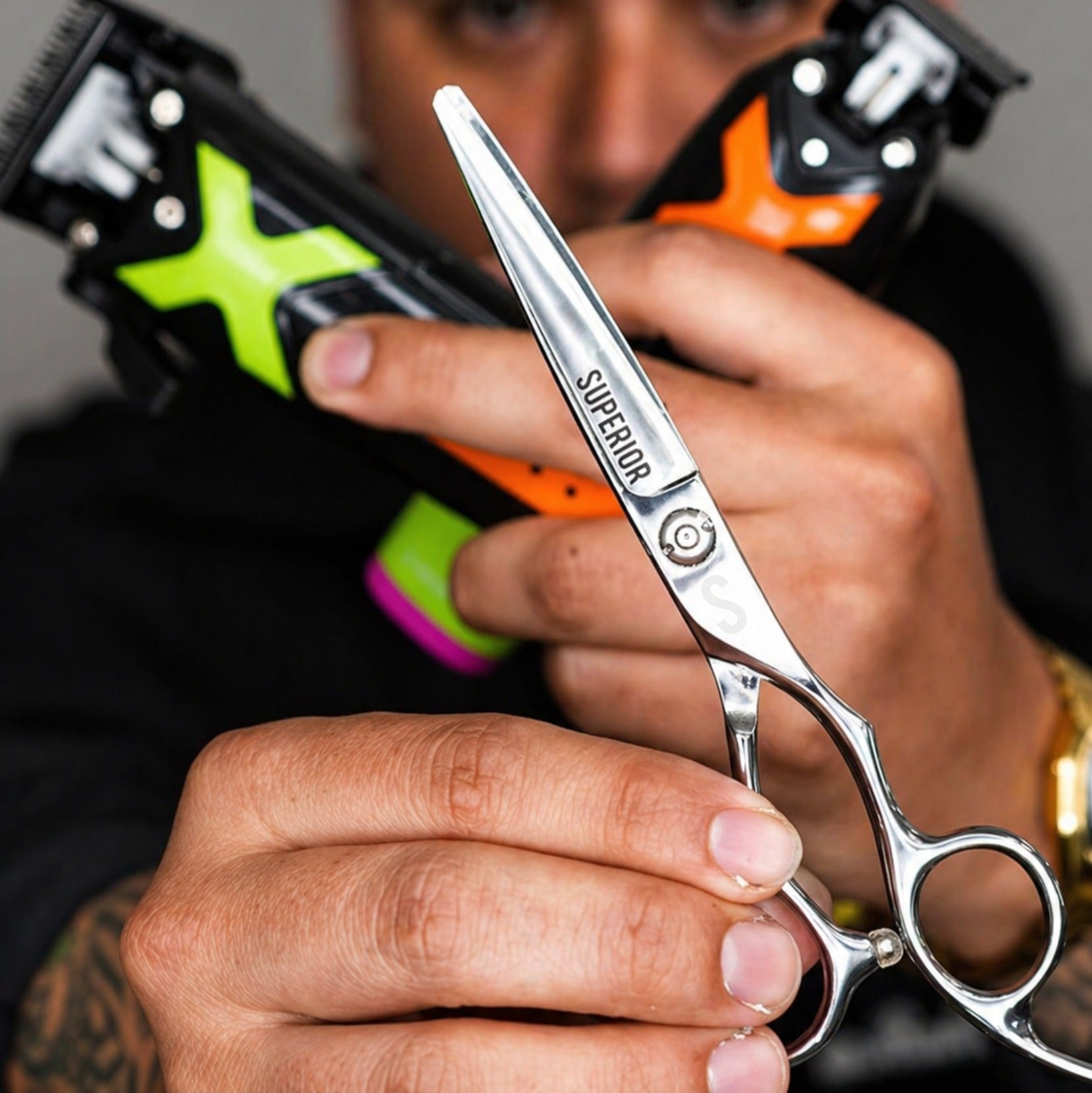 Series Won Half Blade Hair Shear Superior Shears