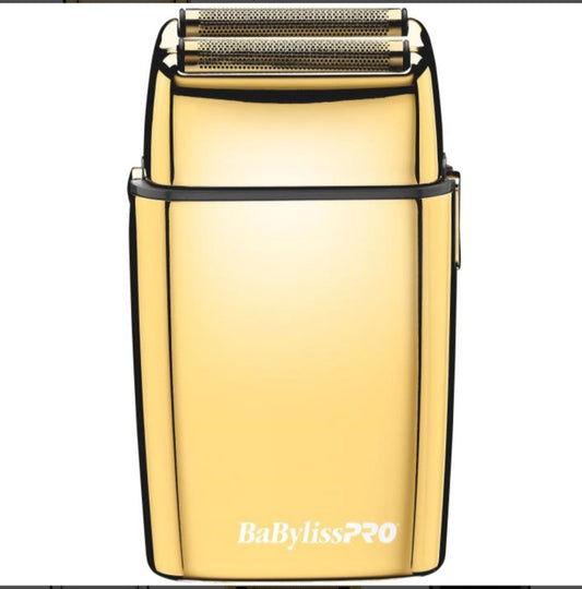 BaBylissPRO Gold Double Foil Shaver | FXFS2G