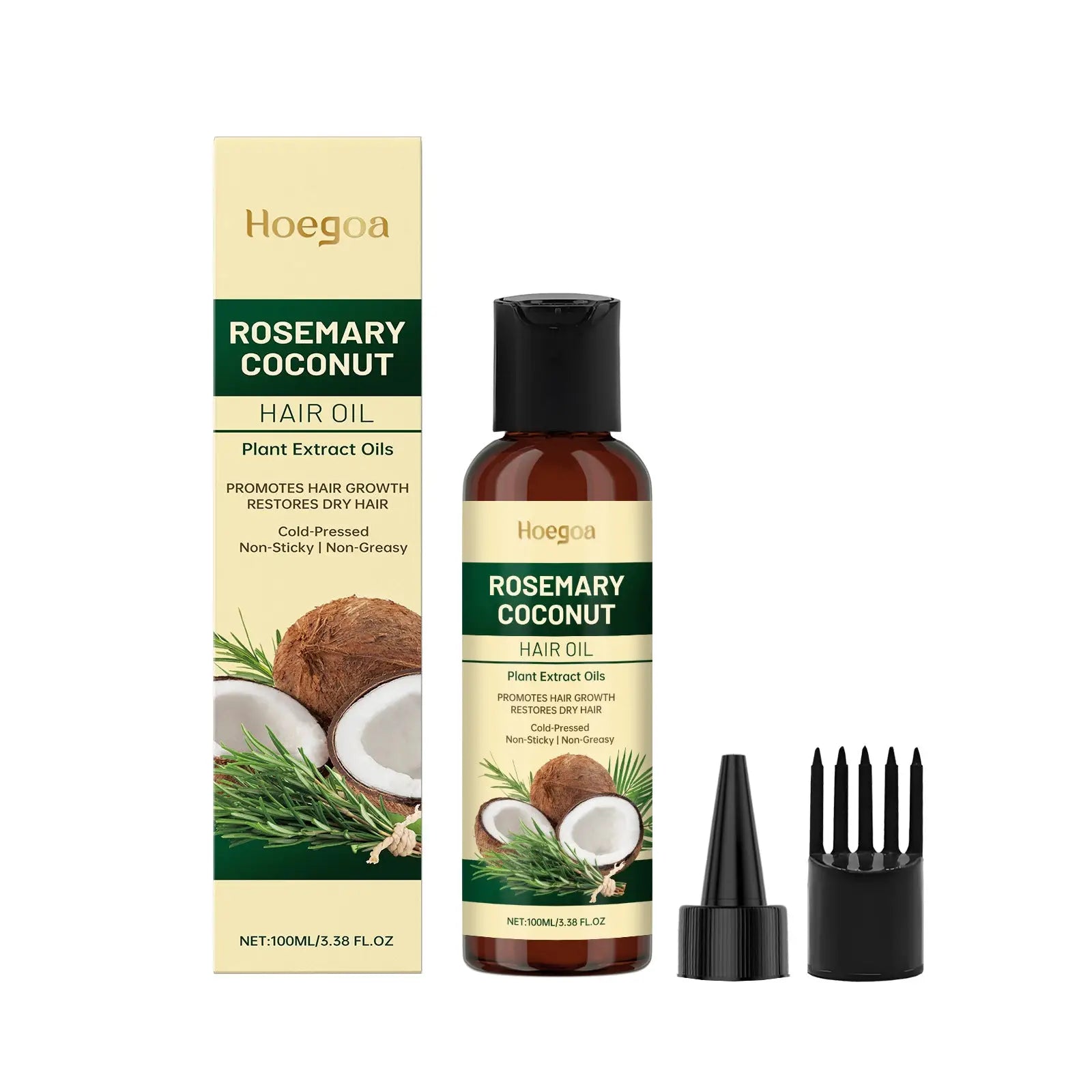 Rosemary Coconut Hair Oil for Growth and Dry Hair Care 100ml ARBA Global