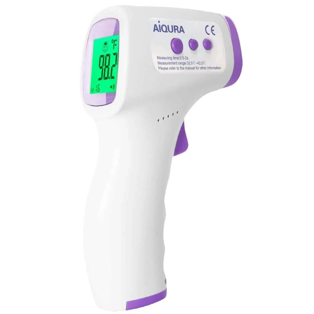 AIQURA INFRARED NON-CONTACT THERMOMETER (#AD801) N.O.S. Barber Supply