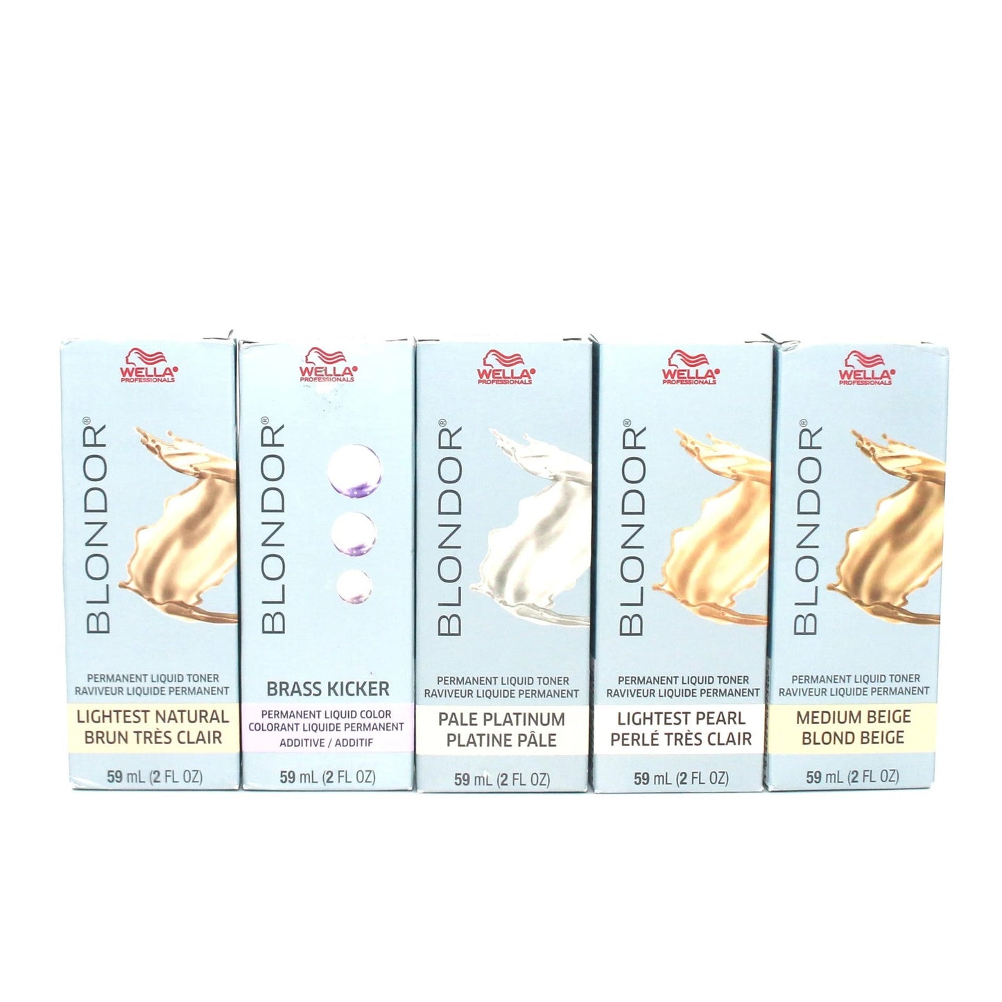 Wella Blondor Hair Color Toner /05 Pale Quartz VIP Extensions