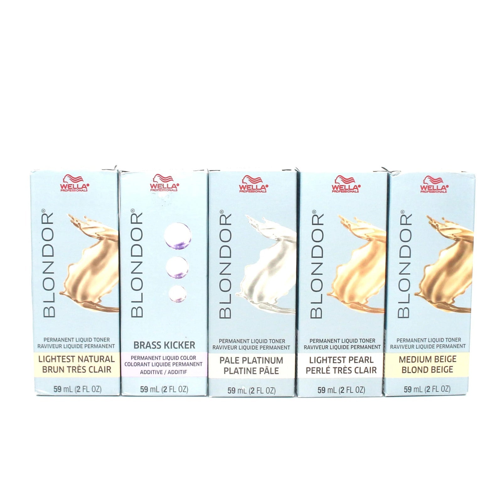 Wella Blondor Hair Color Toner /91 Pale Amethyst VIP Extensions