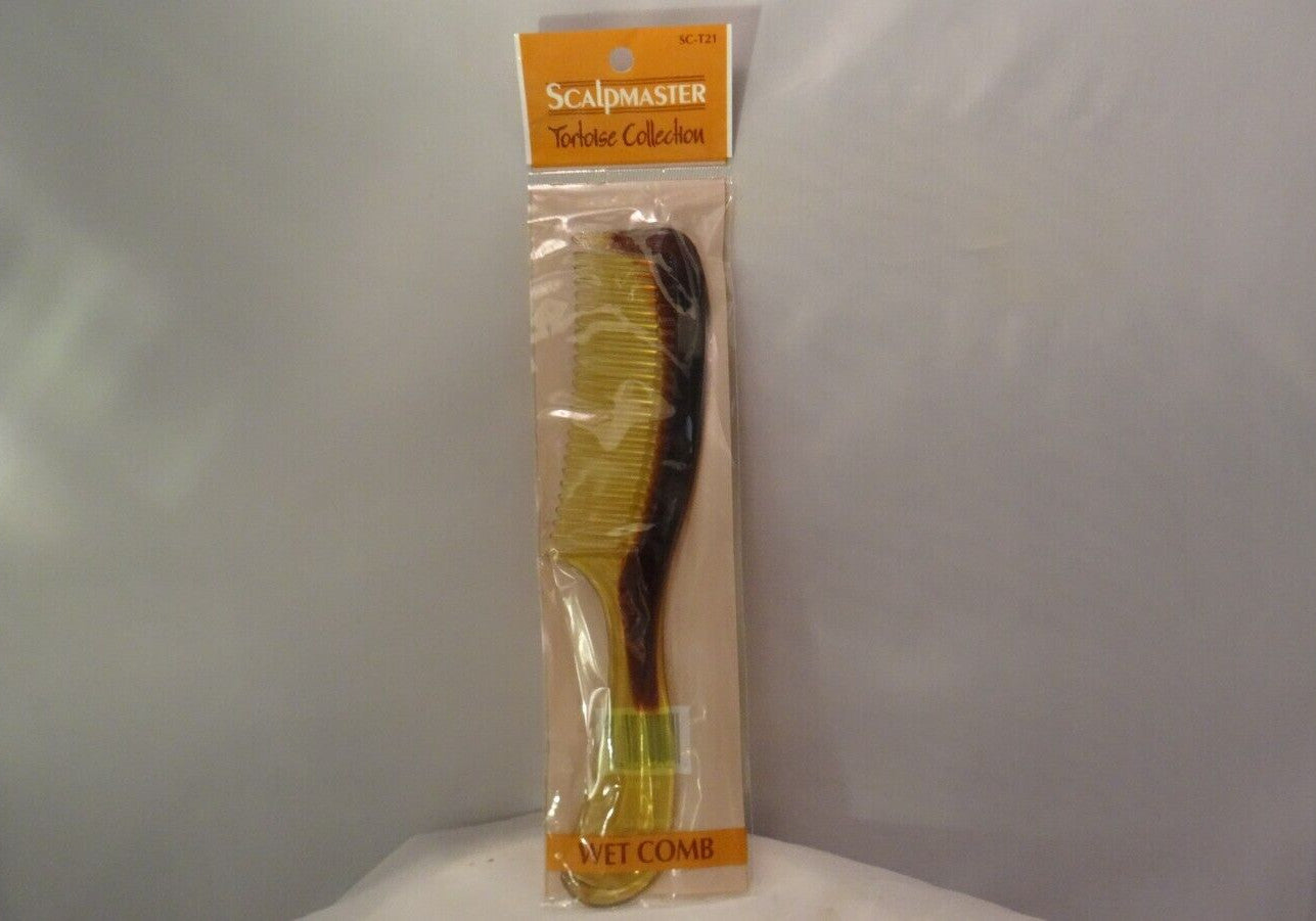 Scalpmaster Tortoise 9" Wet Hair Comb VIP Extensions
