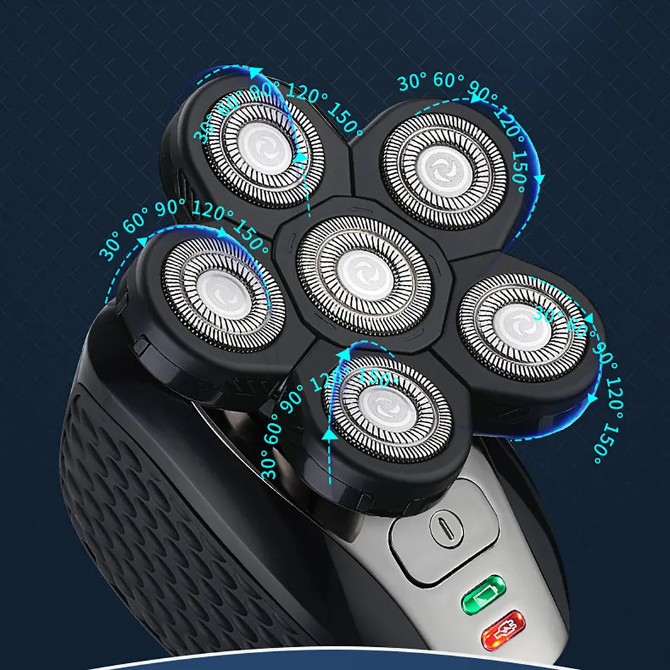 5-In-1 Cordless Electric Razor Grooming Kit Gamba Beauty