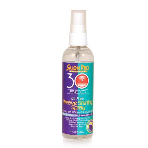 Salon Pro 30 Sec Oil Free Weave Shining Spray VIP Extensions