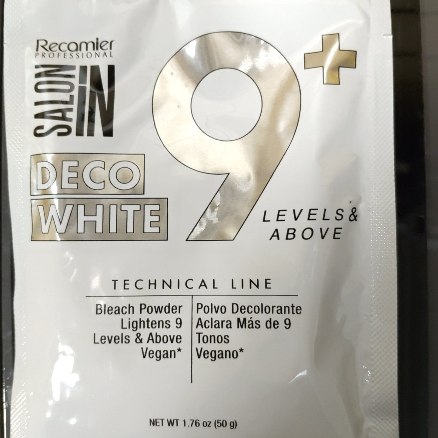 Salonin Deco White Bleach Powder 1.76 oz VIP Extensions