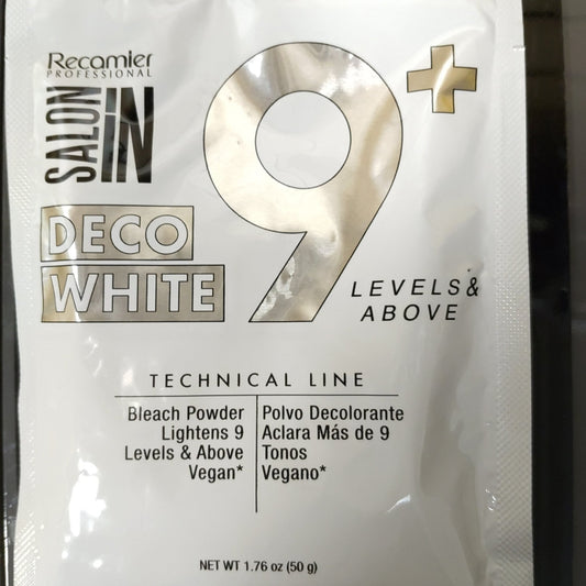 Salonin Deco White Bleach Powder 1.76 oz VIP Extensions