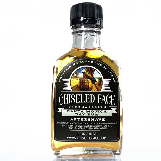 Santa Monica Bay Rum - Aftershave Splash Chiseled Face