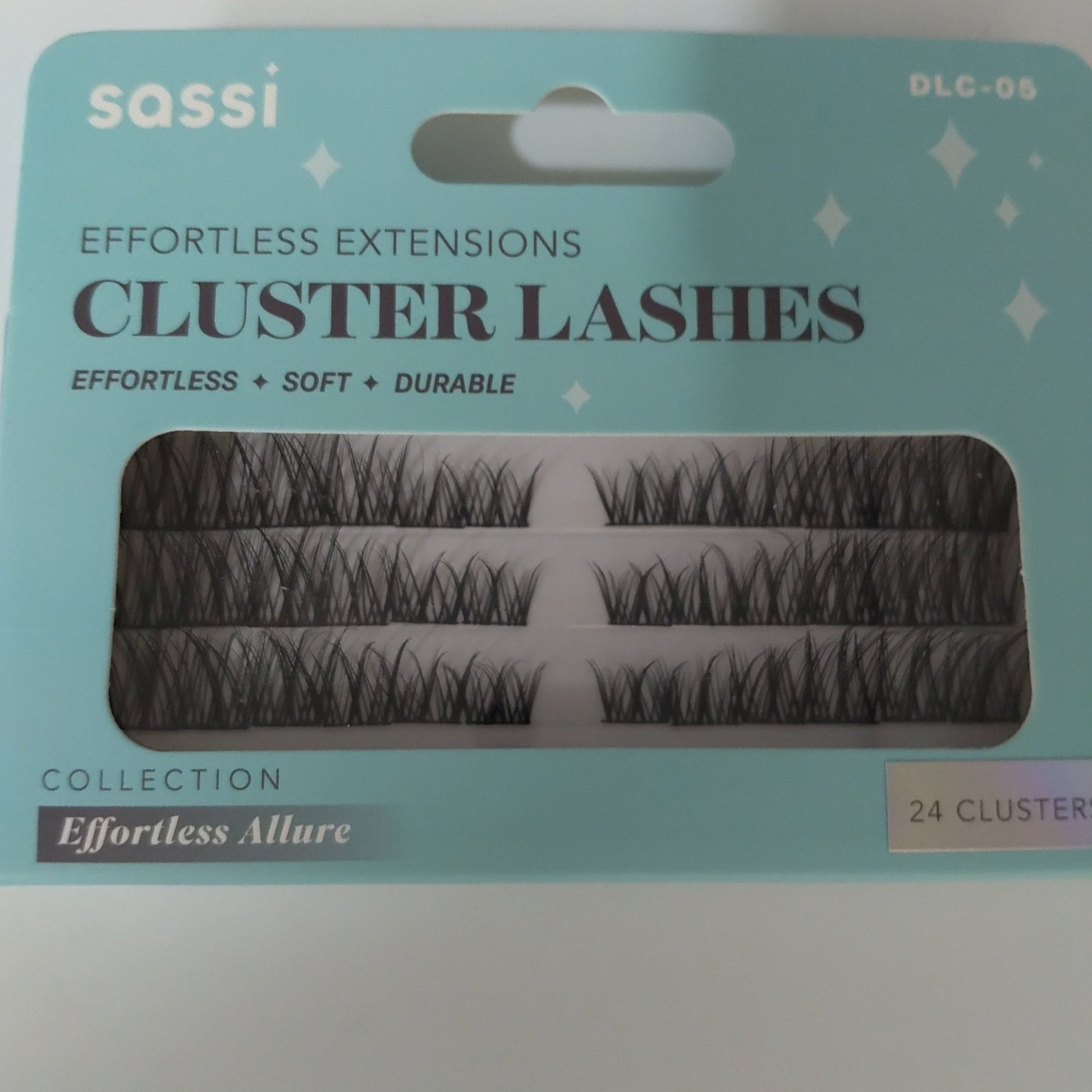 Sassi Cluster Lashes | Effortless Allure | 24 Lash Clusters | Lightweight, Reusable Extensions for Natural-Looking Volume & Length VIP Extensions