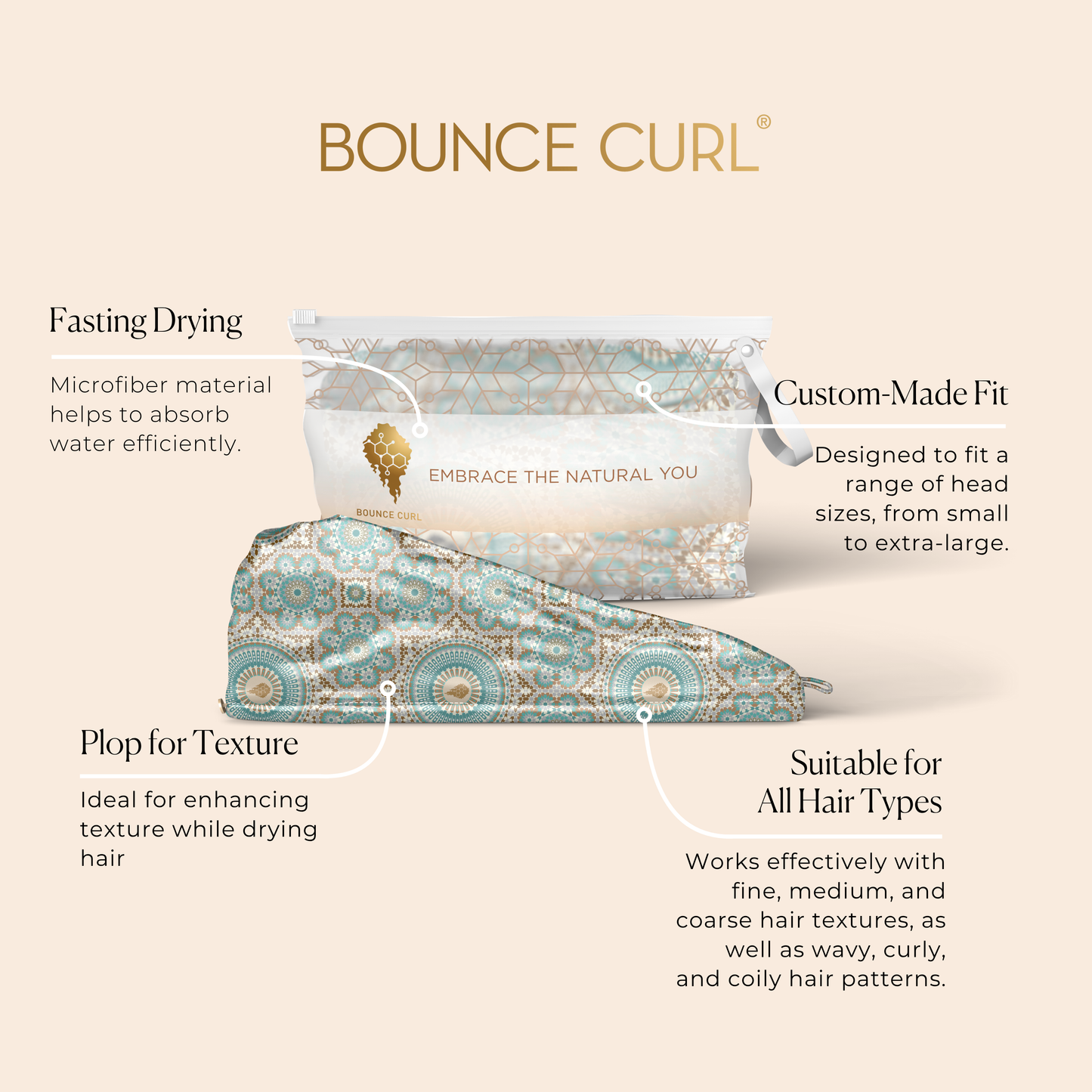 Satin Microfiber Turban