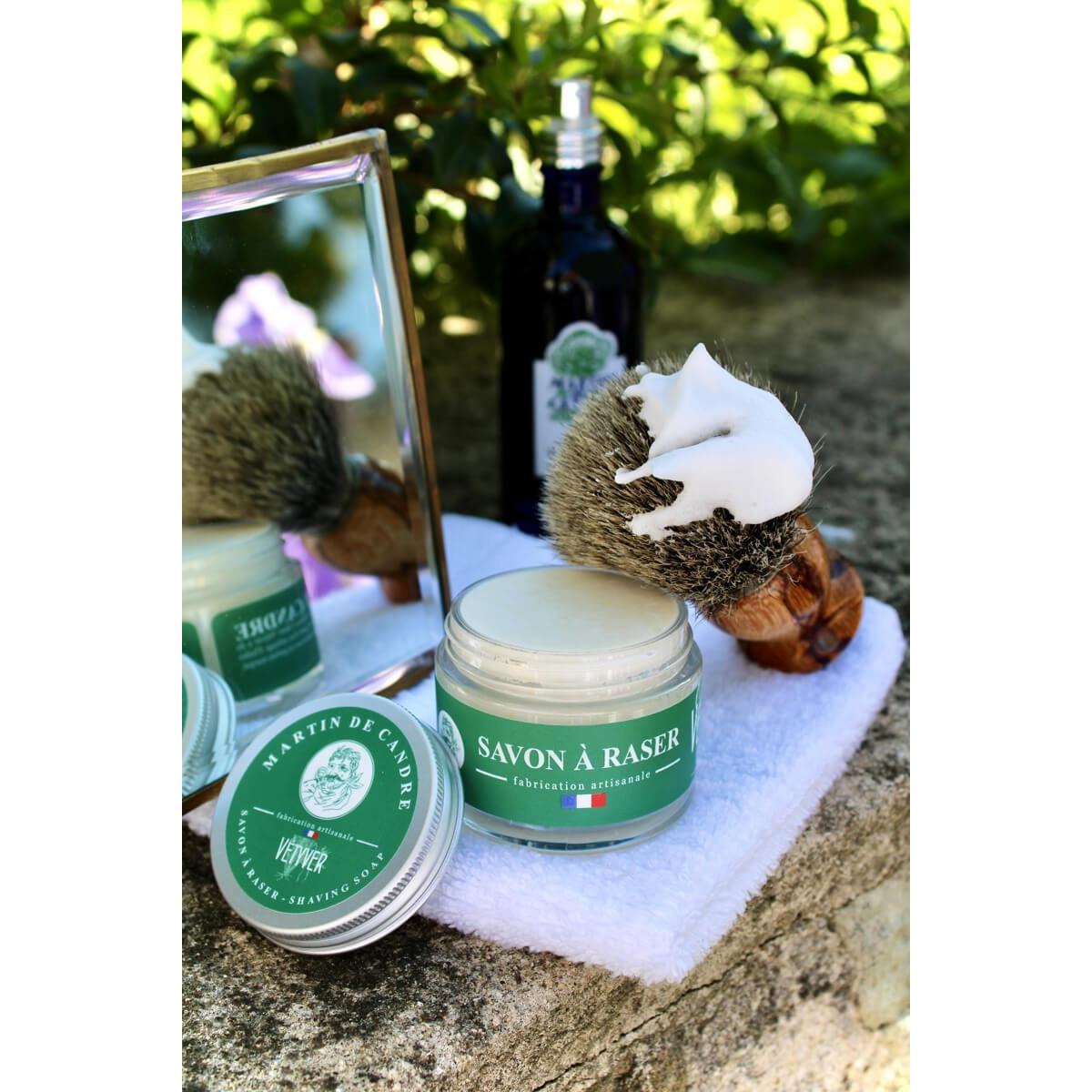 Martin de Candre Vetyver Collection Shaving Soap Pasteur Pharmacy